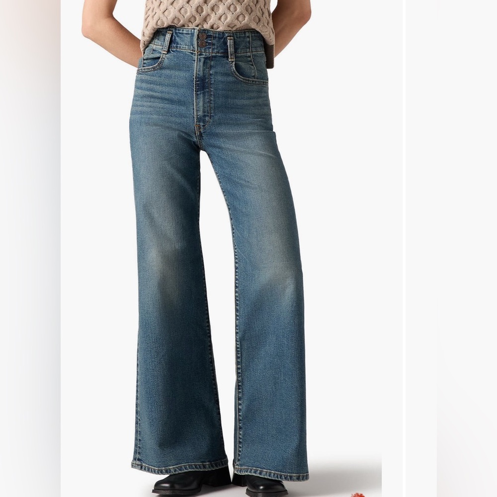 Brand: Levi’s | Ribcage Corset High Waist Wide Leg Jeans